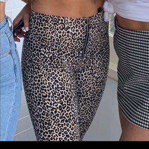 Princess Polly cheetah flare pants